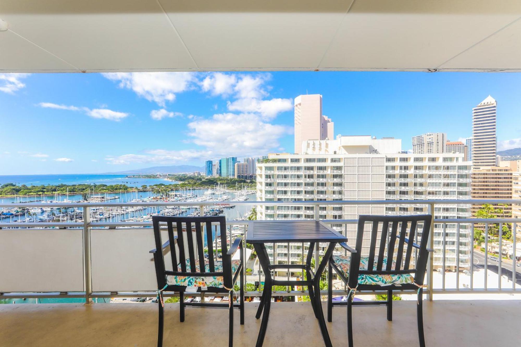 Apartament Ilikai Tower 1533 Yacht Harbor View 1Br Honolulu Zewnętrze zdjęcie